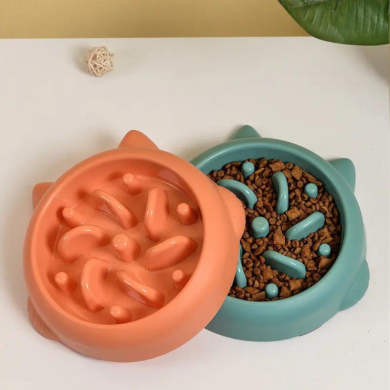 Pet Slow Feeder Bowls Anti Choking Dish - AllvueCo