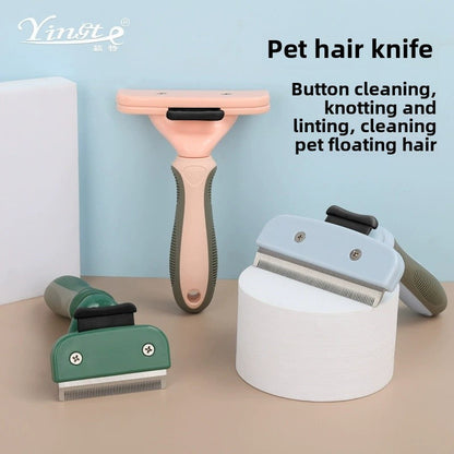 Pet Hair Trimmer – Cat & Dog Grooming Razor Comb - AllvueCo