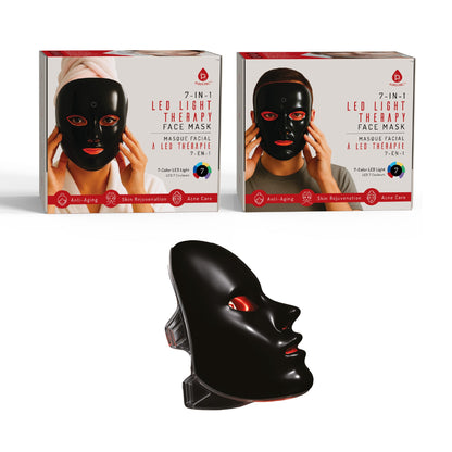 7-in-1 LED Light Therapy Face Mask – Advanced Skincare at Home!
