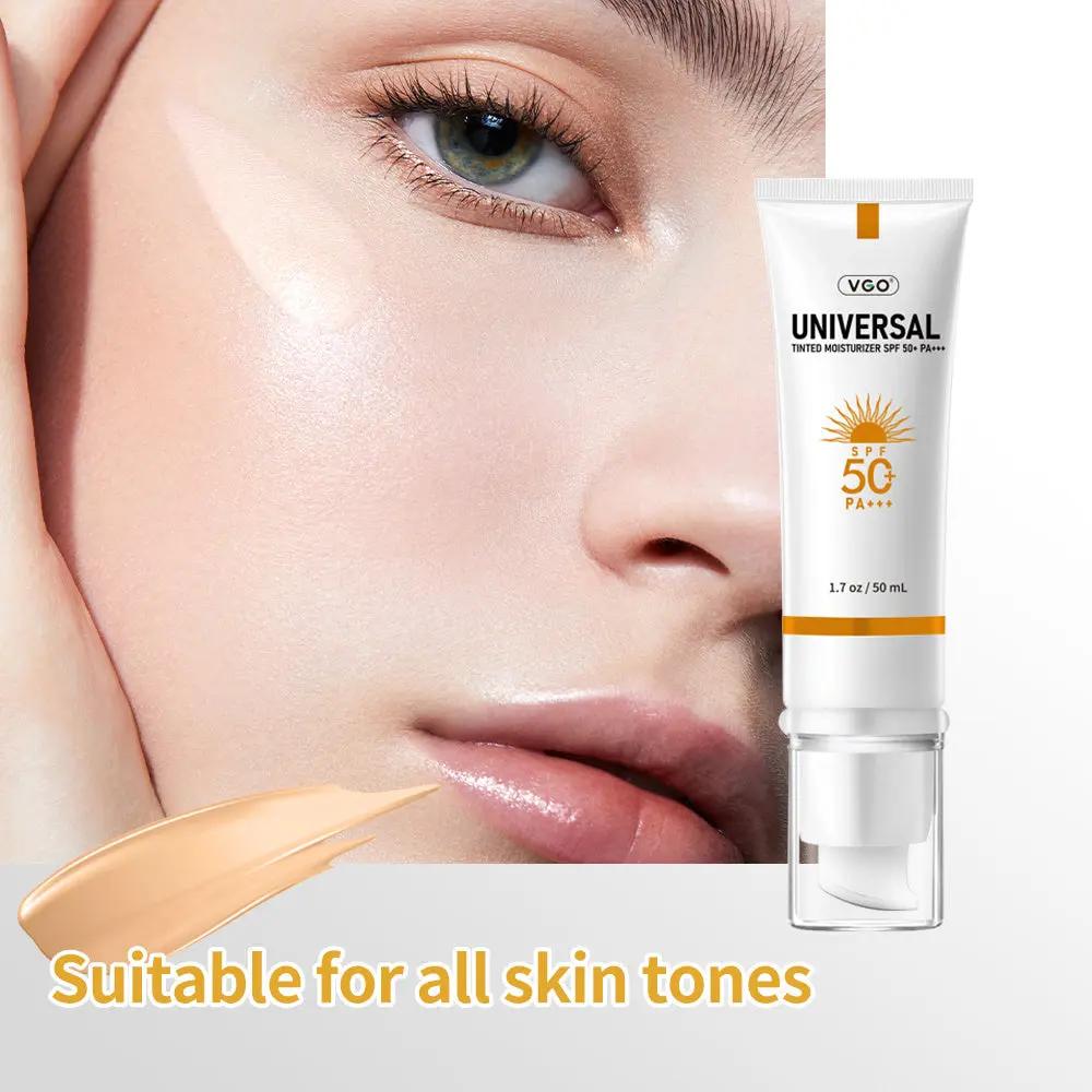 Tinted Moisturizer SPF – Lightweight Hydrating & Sun Protection Cream for All Skin Tones (50ml) - AllvueCo