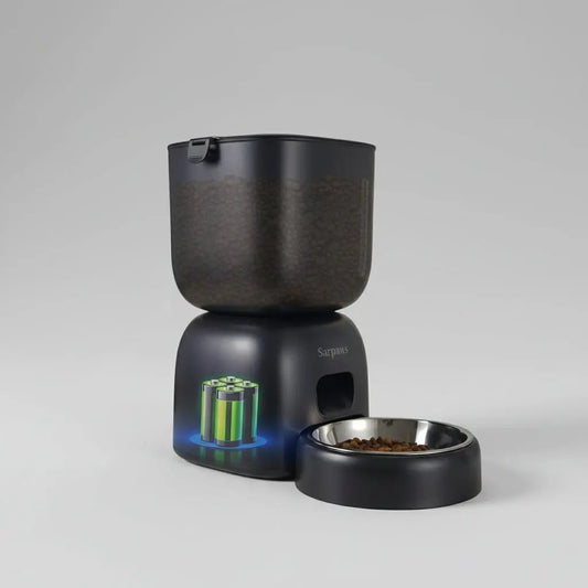 Smart Cat Feeding System – Dual Power Automatic Cat Feeder & Water Dispenser - AllvueCo