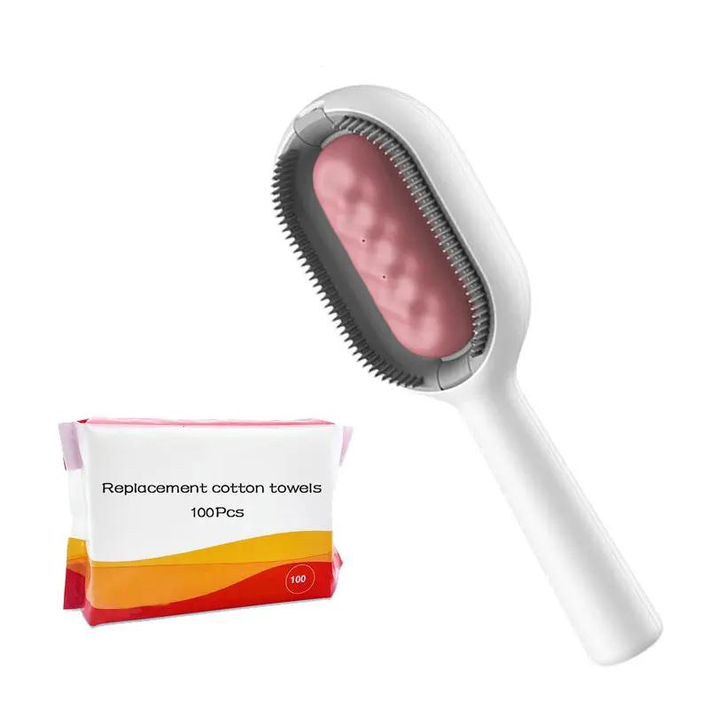 Cat Hair Brush with Water - 4-in-1 Grooming Tool for Cats - AllvueCo