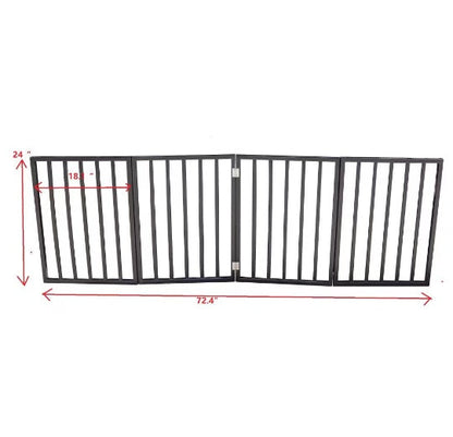 Portable Mesh Pet Safety Gate – Magic Barrier for Doorways & Stairs | No Tools Required - AllvueCo
