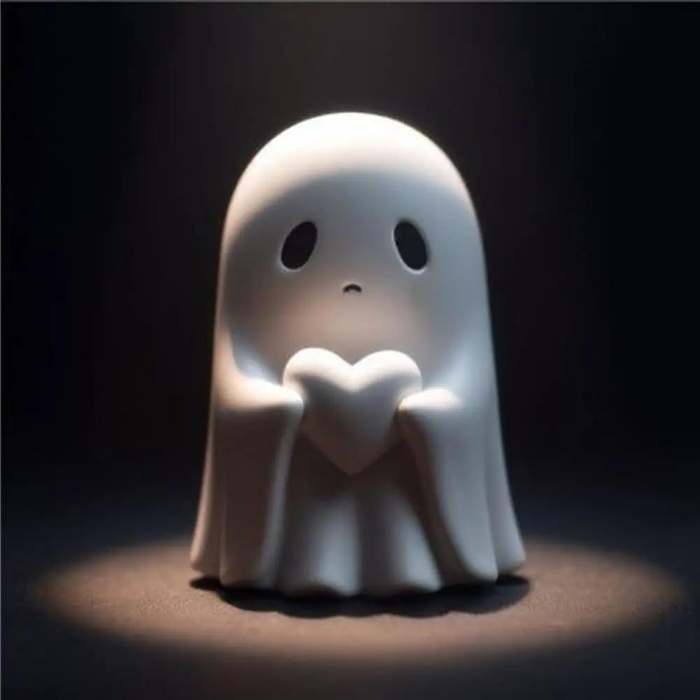 Halloween Middle Finger Love Ghost Ornaments - Decorative Halloween Decor - AllvueCo