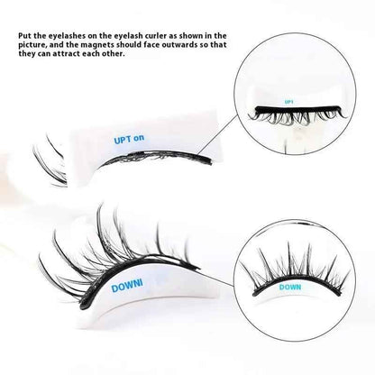 Magnetic False Eyelashes - Glue-free Collection for a Natural Look
