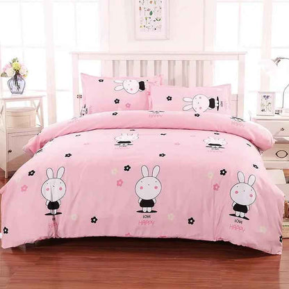 Brushed Diamond Velvet Suit - Four-Piece Skin-Friendly Comfort Set