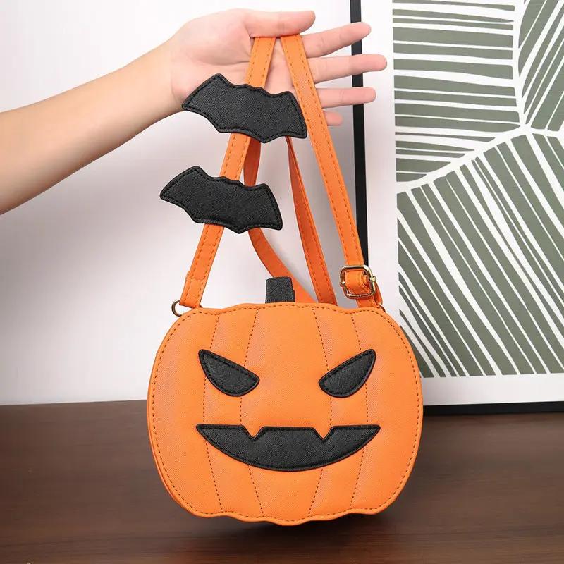 Funny Pumpkin Cartoon Shoulder Crossbody - AllvueCo