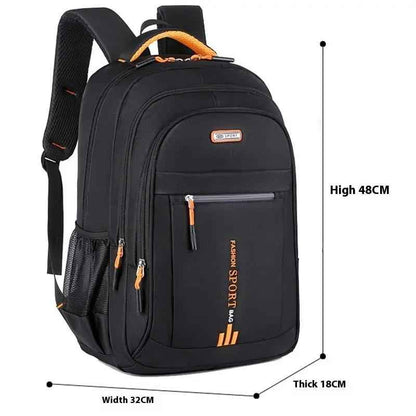 Men's Computer Backpack | Large Capacity Fashionable Luggage & Bags