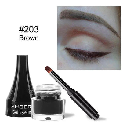Phoera Ten Color Eyeliner - Versatile Eyeliner for All Styles - AllvueCo