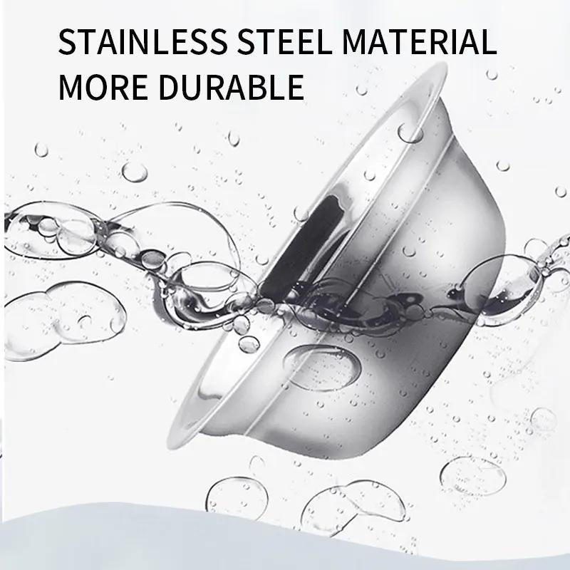 Stainless Steel Pet Feeding Bowl for Cats and Dogs - Non-Slip Design - AllvueCo