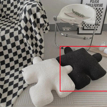Fashion Stuffed Creative Puzzle Shaped Pillow - Modern Cushion - AllvueCo