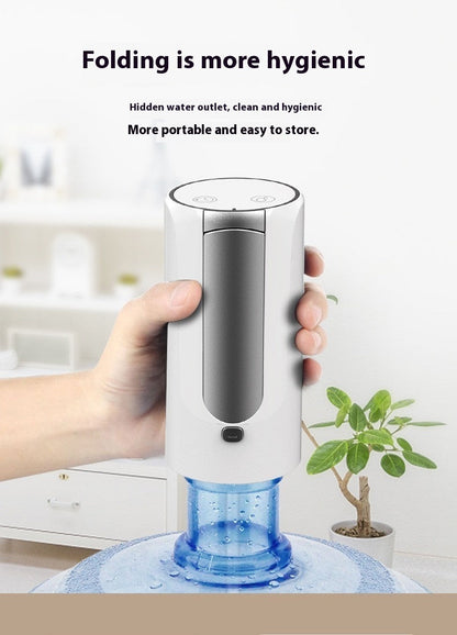 Wireless Electric Water Dispenser – LED Screen, Foldable Pump for Bottled & Mineral Water AllvueCo