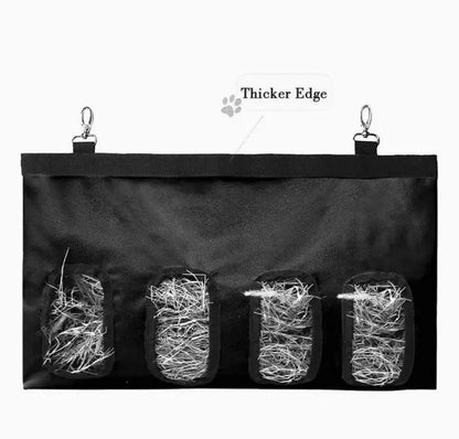 Small Pet Feed Bag Hay Bag Chinchilla Dutch Rat Hanging Rabb | Luggage & Bags - AllvueCo