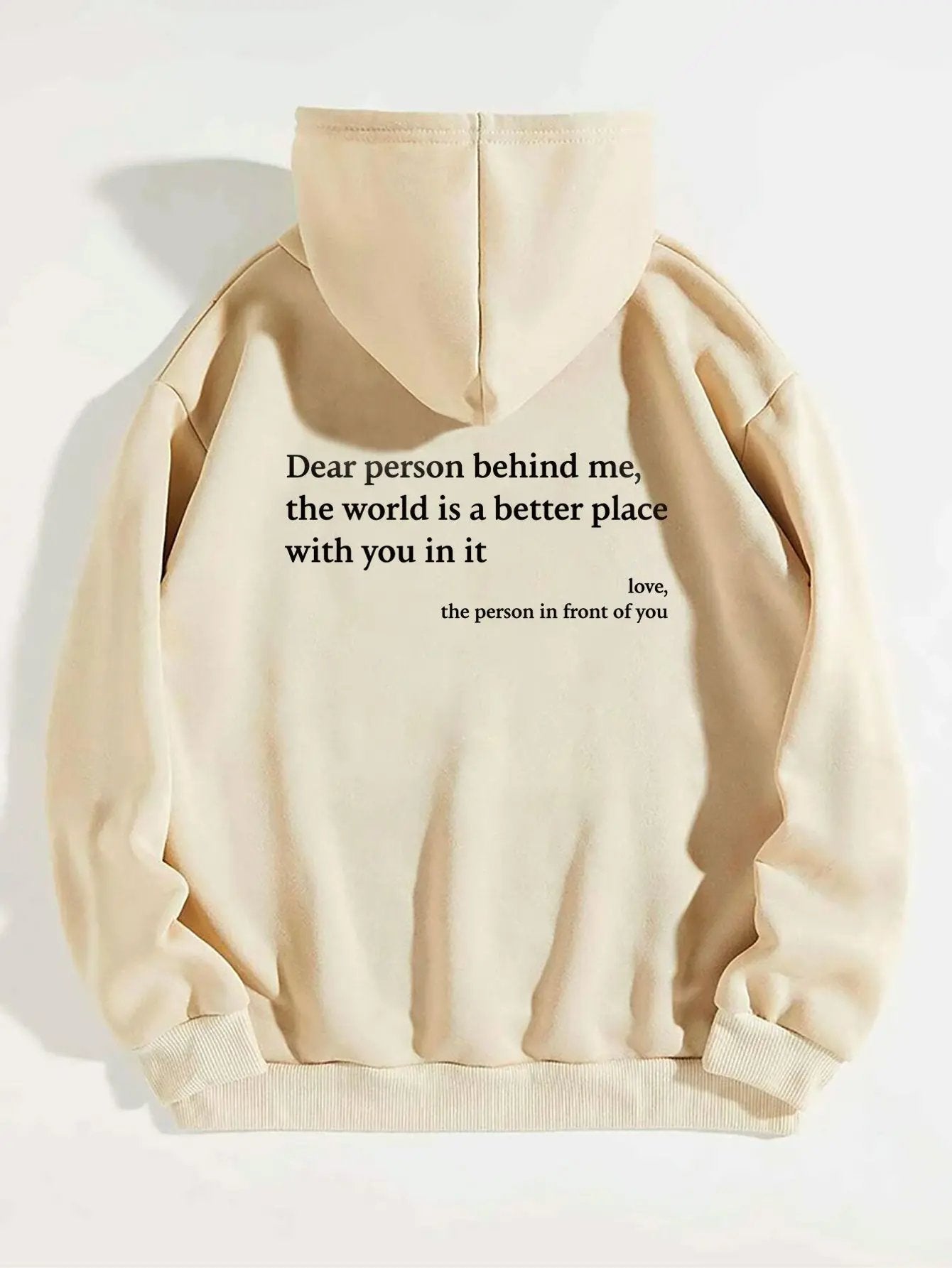 Dear Person Behind Me” Hoodie – Inspirational Unisex Sweatshirt My Store