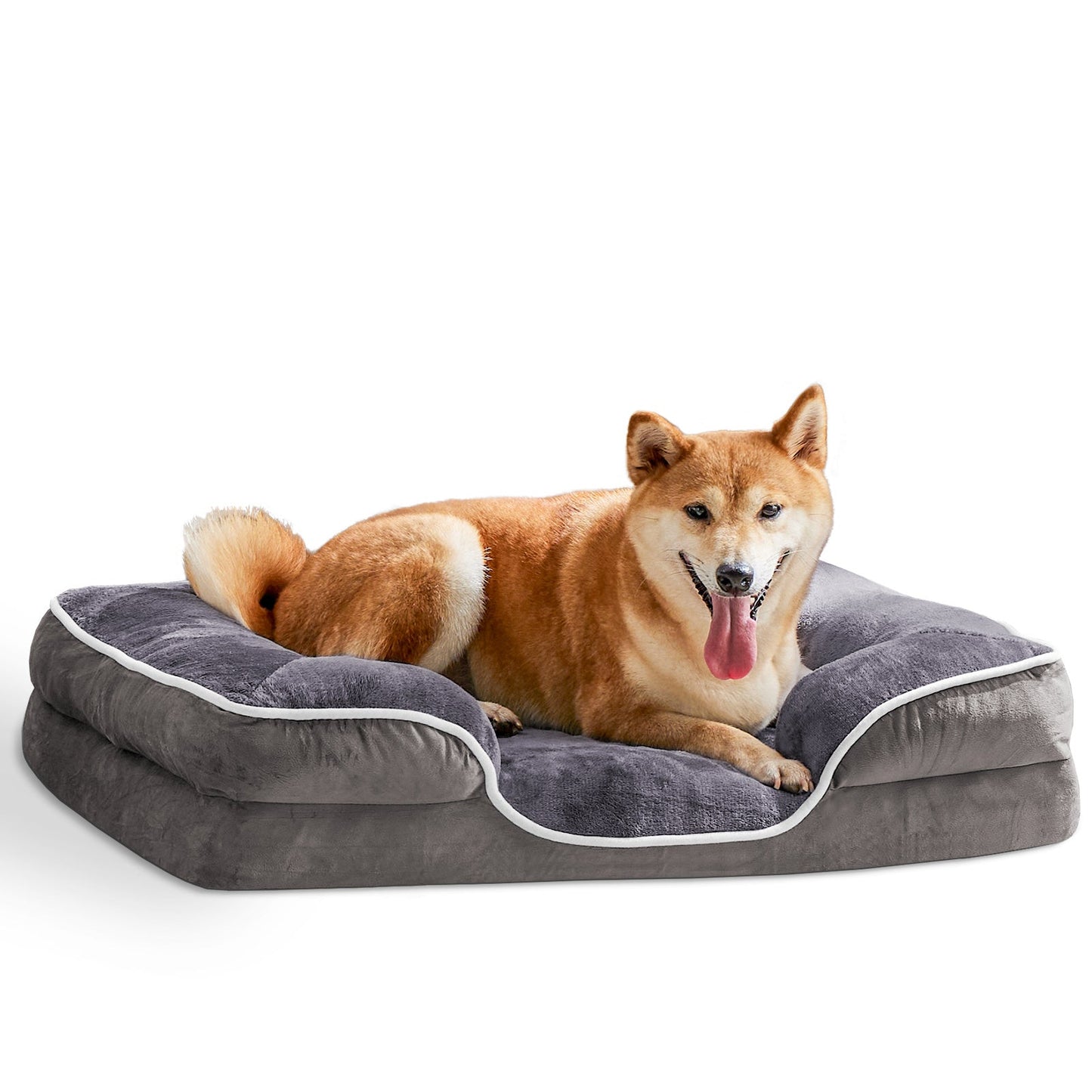 Warm Washable Pet Sofa Bed – Removable Sleeping Mat for Cats & Dogs, Soft Plush Cushion for All Seasons - AllvueCo