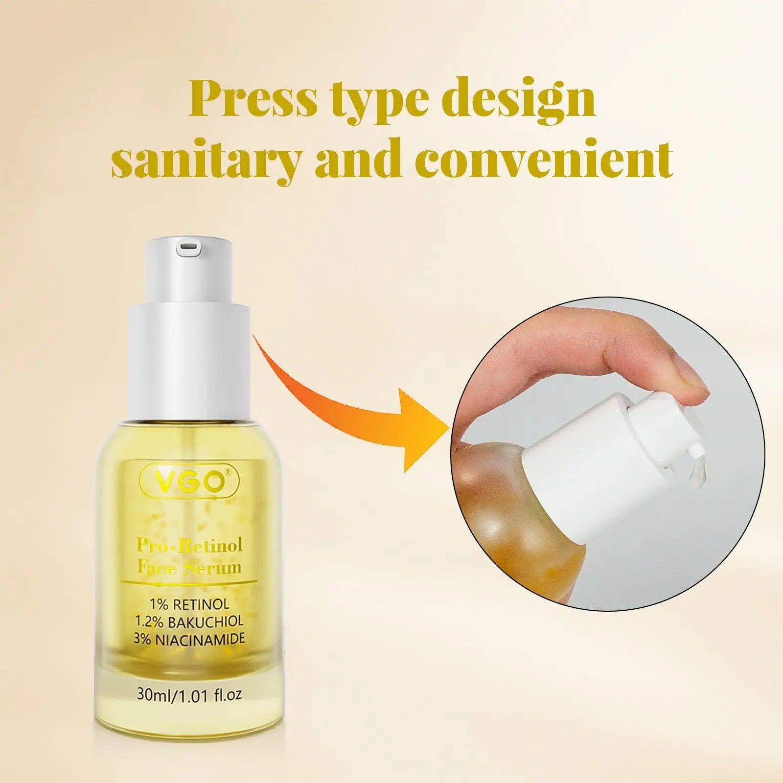 Pro-Retinol Face Serum – Anti-Aging, Skin Repair & Wrinkle Reduction Serum (30ml) - AllvueCo