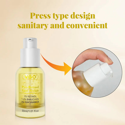 Pro-Retinol Face Serum – Anti-Aging, Skin Repair & Wrinkle Reduction Serum (30ml) - AllvueCo