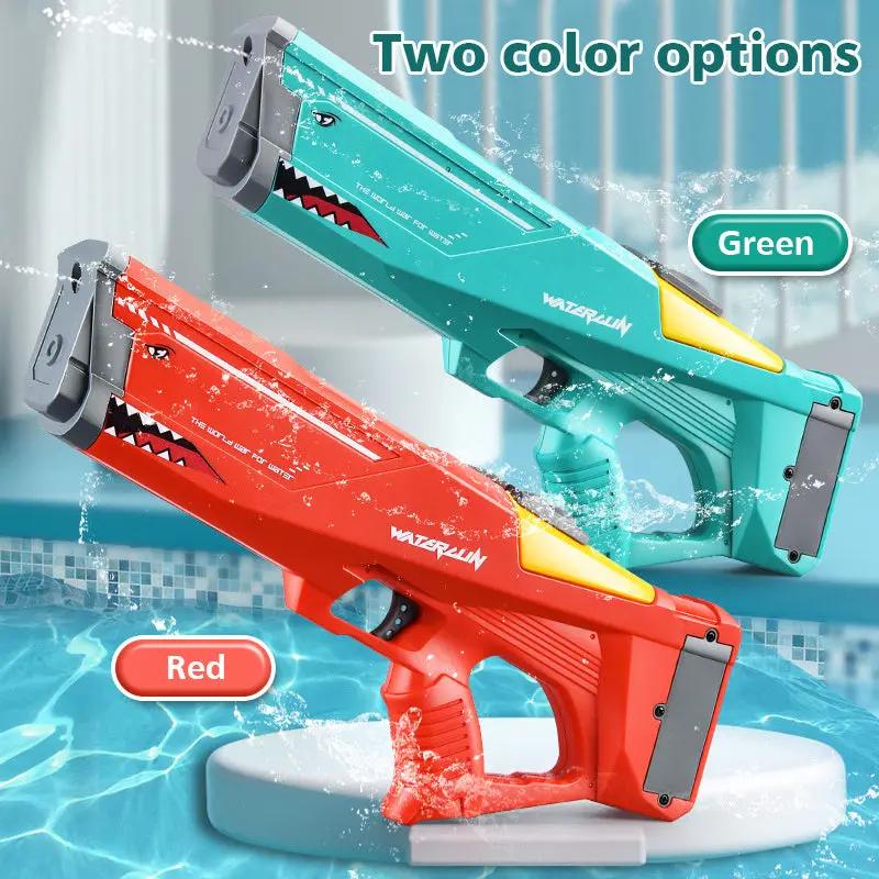 Automatic Electric Water Gun Toy – Shark Edition! AllvueCo