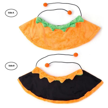 Halloween Pumpkin Double-sided Dog Cloak for Pets - AllvueCo