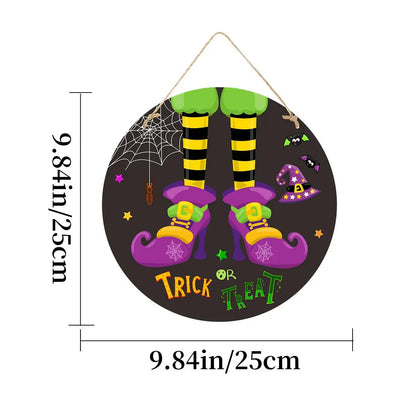 Imitation Wooden Doorplate for Ghost Festival and Haunted House - AllvueCo