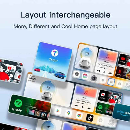 Wired to Wireless CarPlay Adapter - USB-HDMI Video Streaming Module for Seamless Connectivity