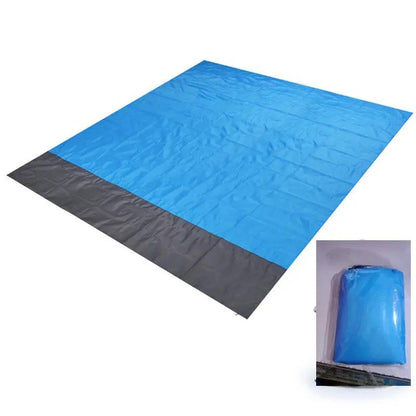 Portable Waterproof Picnic Mat – Foldable Beach Blanket with Carry Bag & Pegs - AllvueCo