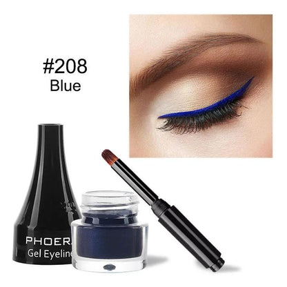 Phoera Ten Color Eyeliner - Versatile Eyeliner for All Styles - AllvueCo
