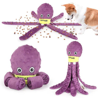 Dog Snuffle Toy Dog Plush Octopus Toy, Dog Puzzle Games Inte | Electronic Learning Toys - AllvueCo