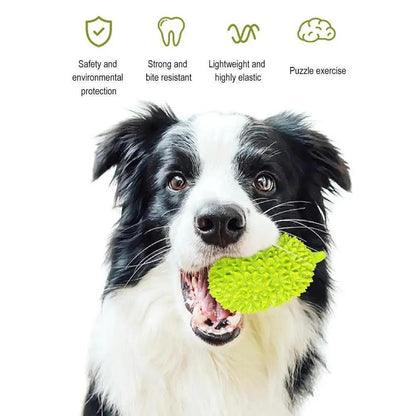 Dog Toy Durian Chew Glue Ball Pet Chewing Toy Dog Tooth Grin | Electronic Learning Toys - AllvueCo