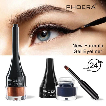 Phoera Ten Color Eyeliner - Versatile Eyeliner for All Styles - AllvueCo