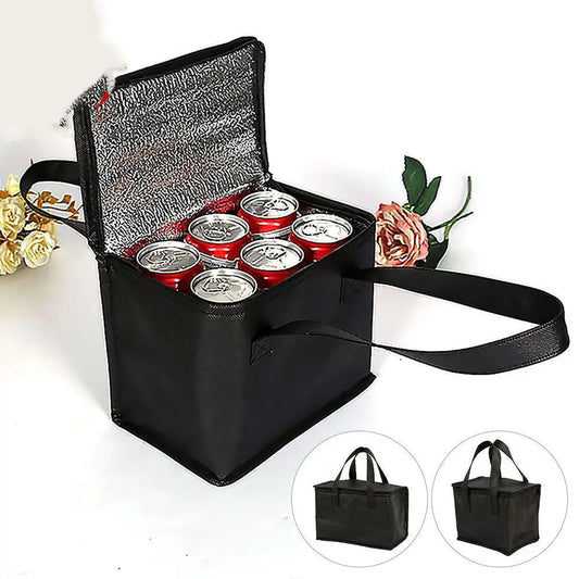 Portable Lunch Insulation Bag Drink Carrier Insulated Bags F | Luggage & Bags - AllvueCo