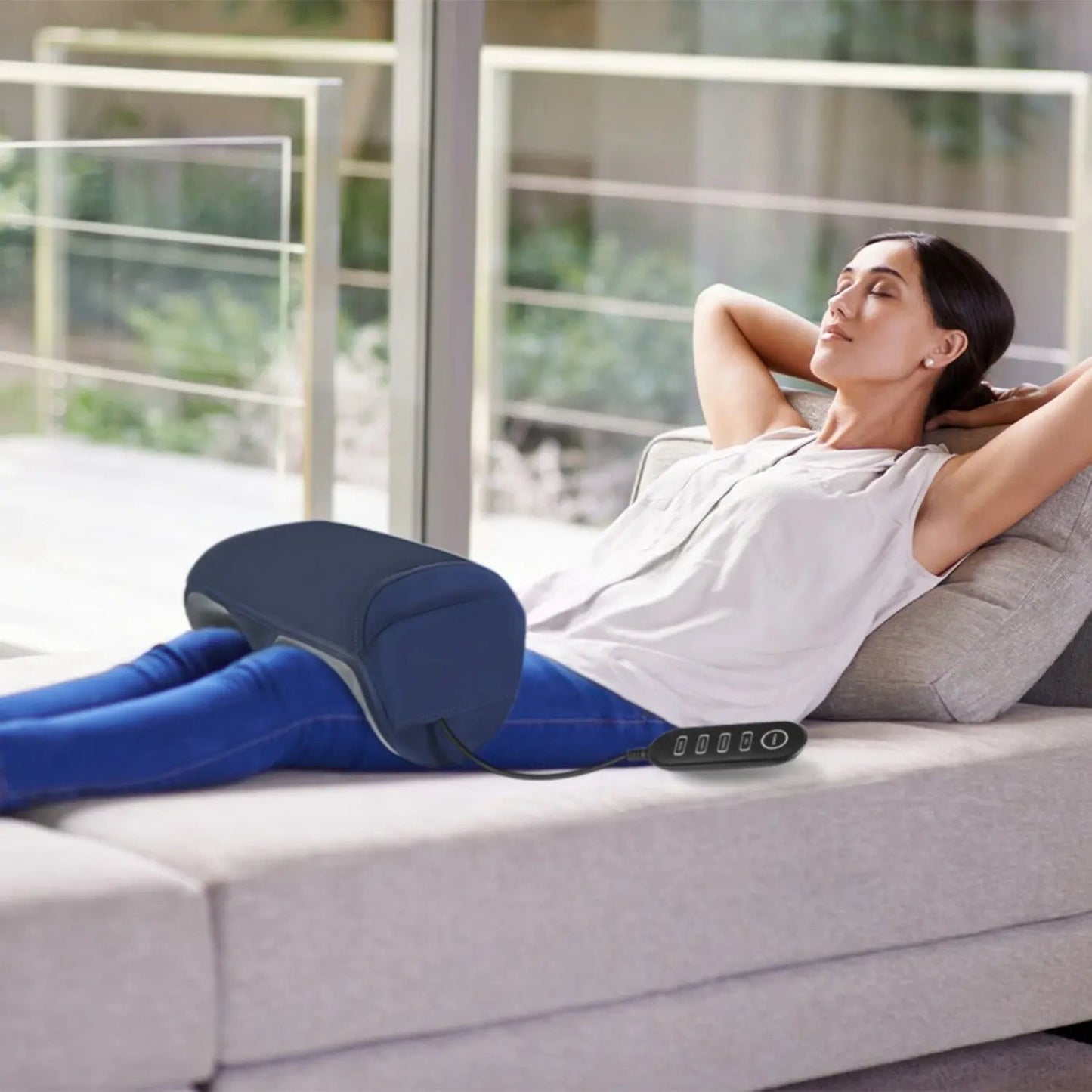 Shiatsu Foot Massager with Heat – Full Body Foot, Calf, Thigh & Arm Massager for Pain Relief & Relaxation - AllvueCo