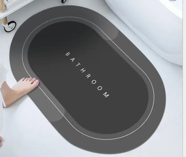 Bathroom Absorbent and Quick-Drying Floor Mat - Functional Design - AllvueCo