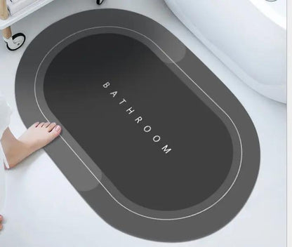 Bathroom Absorbent and Quick-Drying Floor Mat - Functional Design - AllvueCo