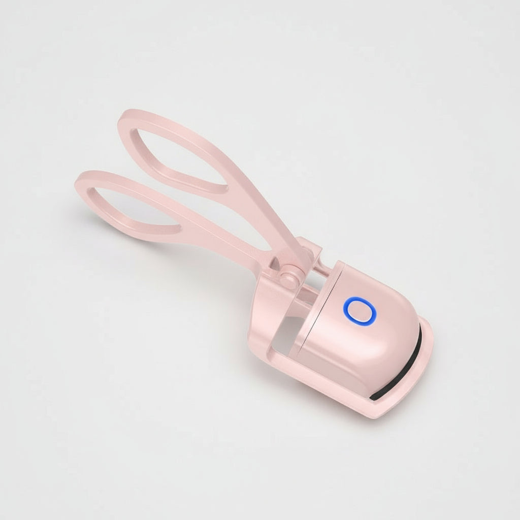 Pink hair removal device with a blue light indicator on a white background, labeled '2pcs'.
