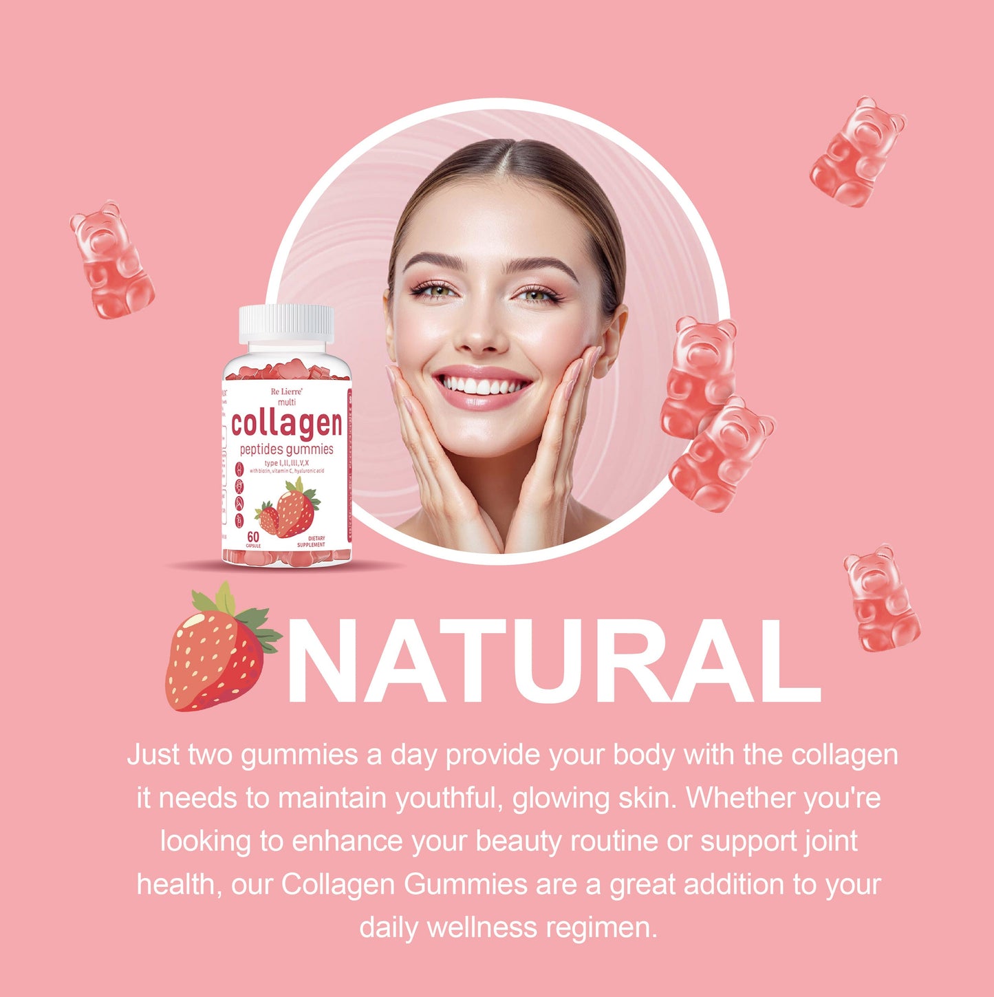Collagen Peptide Gummies – Glow, Strength & Wellness in Every Bite AllvueCo