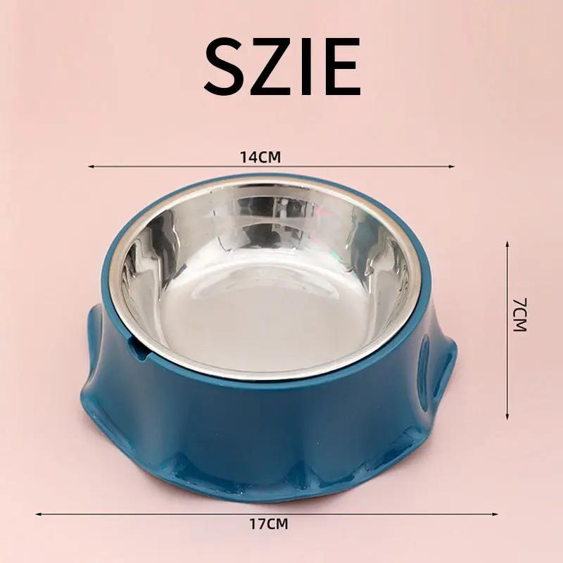 Stainless Steel Pet Feeding Bowl for Cats and Dogs - Non-Slip Design - AllvueCo
