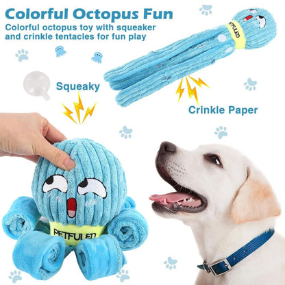 Dog Snuffle Toy Dog Plush Octopus Toy, Dog Puzzle Games Inte | Electronic Learning Toys - AllvueCo