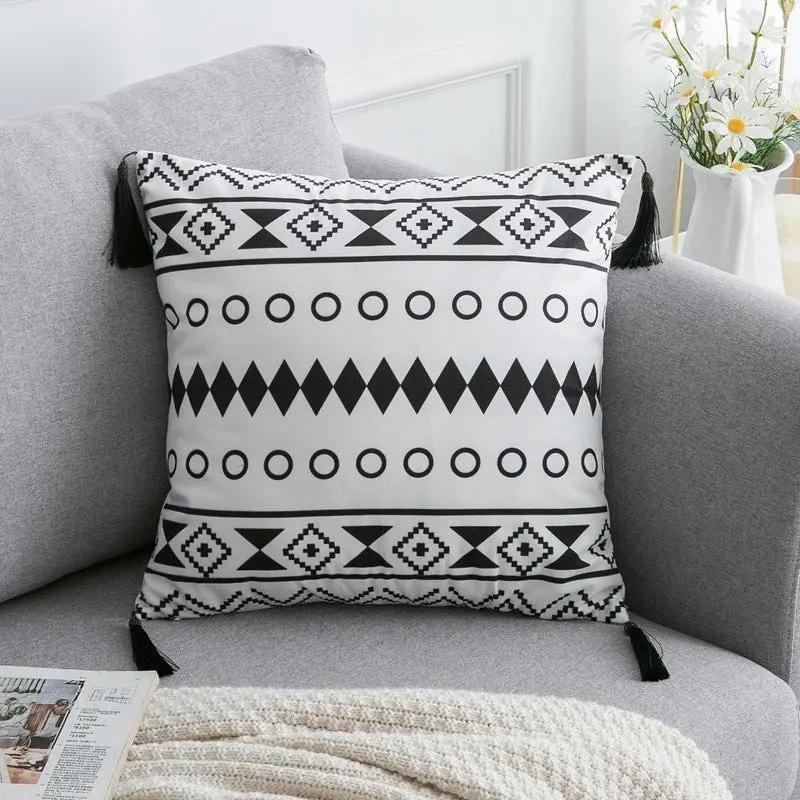 Bohemian National Throw Pillow - Decorative Cushion for Home - AllvueCo