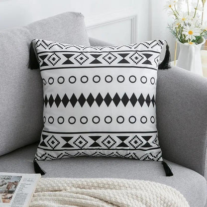 Bohemian National Throw Pillow - Decorative Cushion for Home - AllvueCo