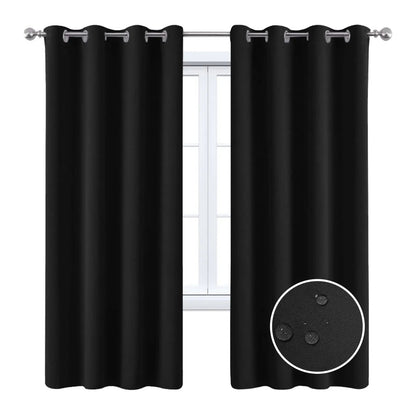 Full Blackout Curtain with Black Lining for Light Control - AllvueCo