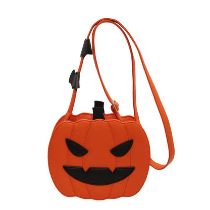 Funny Pumpkin Cartoon Shoulder Crossbody - AllvueCo