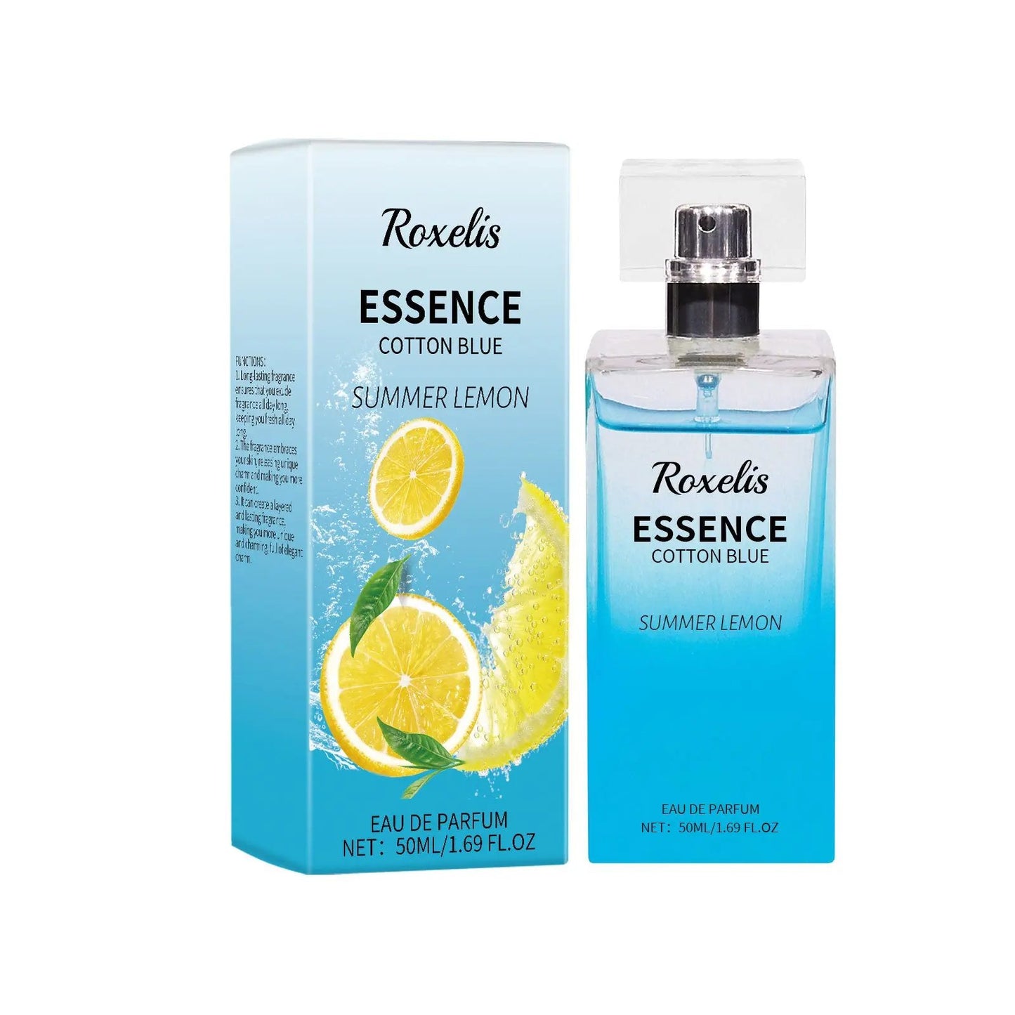 Summer Lemon Perfume – Fresh Citrus Fragrance for Women & Men (50ml) - AllvueCo