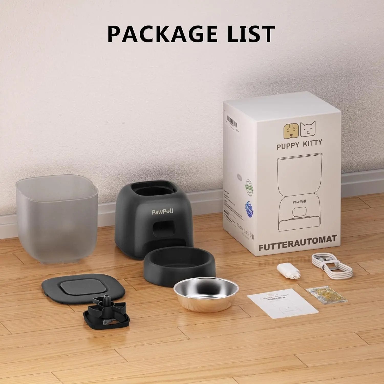 Smart Cat Feeding System – Dual Power Automatic Cat Feeder & Water Dispenser - AllvueCo