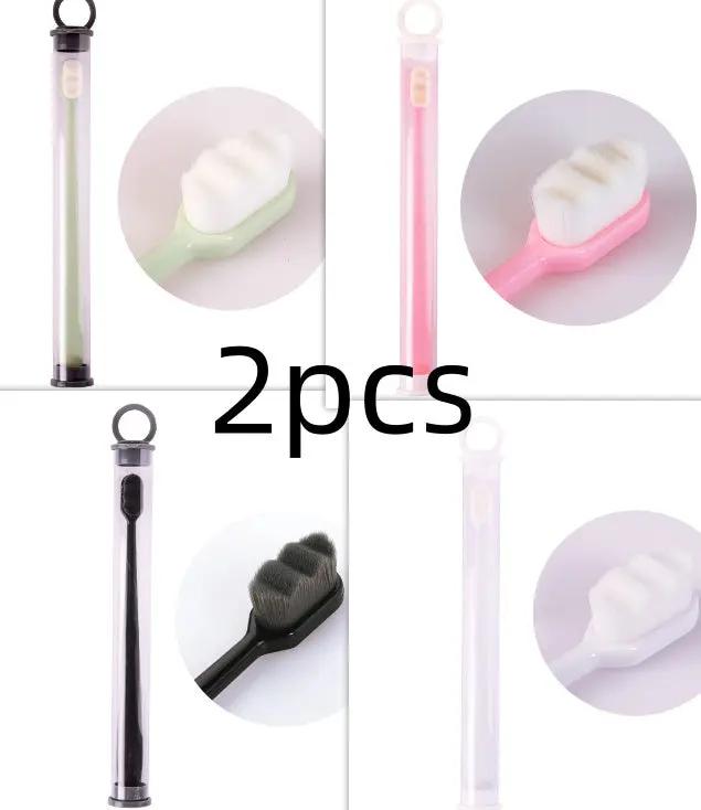 Ultra-fine Toothbrush with Super Soft Bristles for Oral Care - AllvueCo