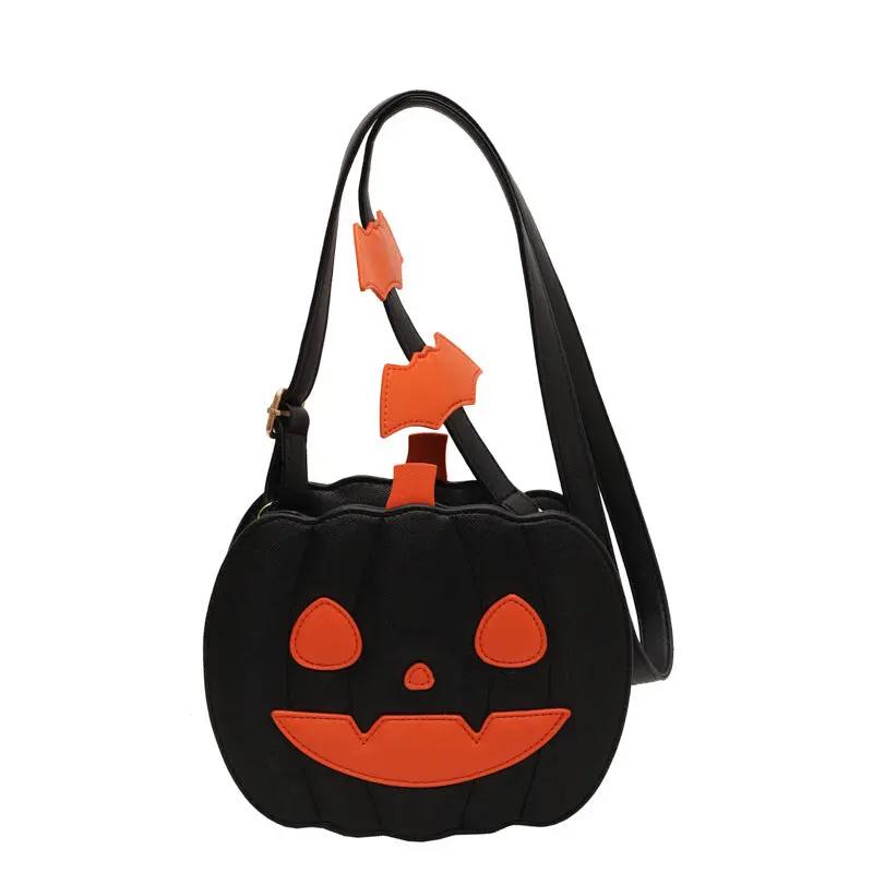 Funny Pumpkin Cartoon Shoulder Crossbody - AllvueCo