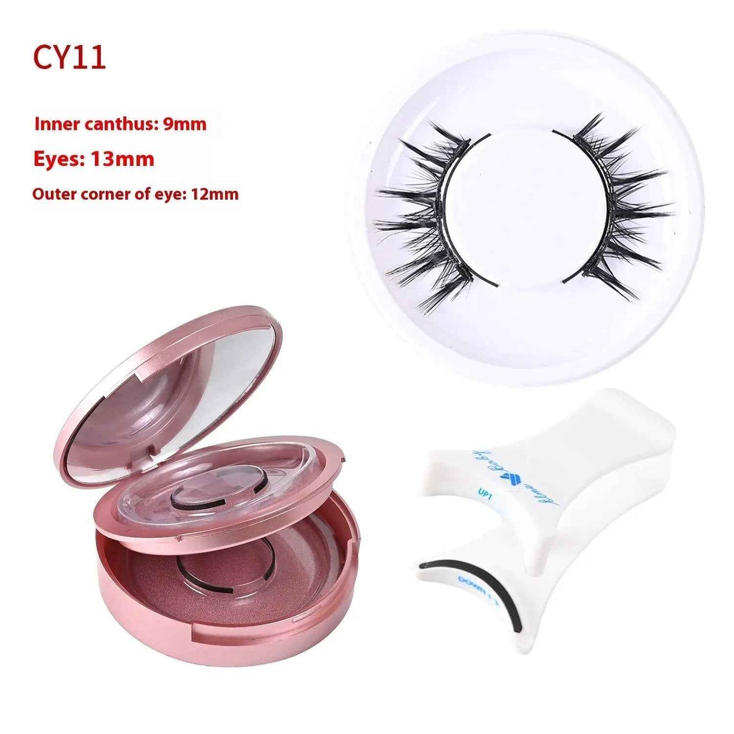 Magnetic False Eyelashes - Glue-free Collection for a Natural Look