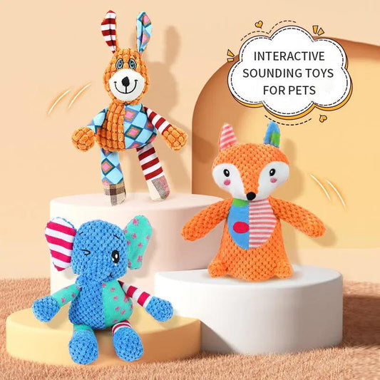 Interactive Dog Toy For Aggressive Chewers Dog Squeaky Toy | Electronic Learning Toys - AllvueCo