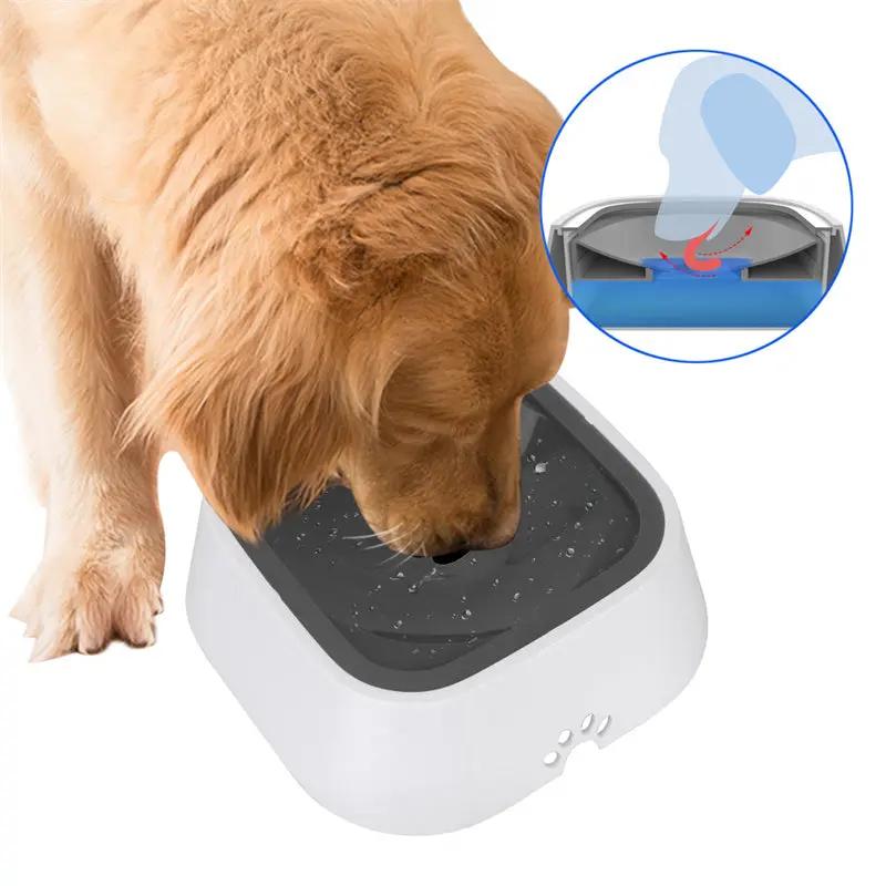1.5L Cat Dog Water Bowl - Floating Anti-Overflow Feeder - AllvueCo