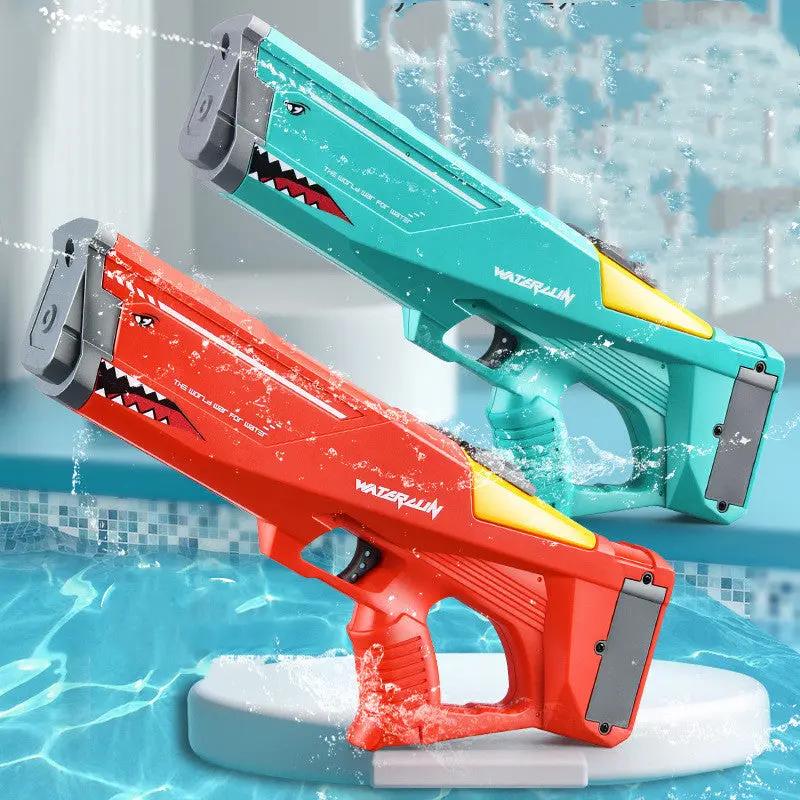 Automatic Electric Water Gun Toy – Shark Edition! AllvueCo